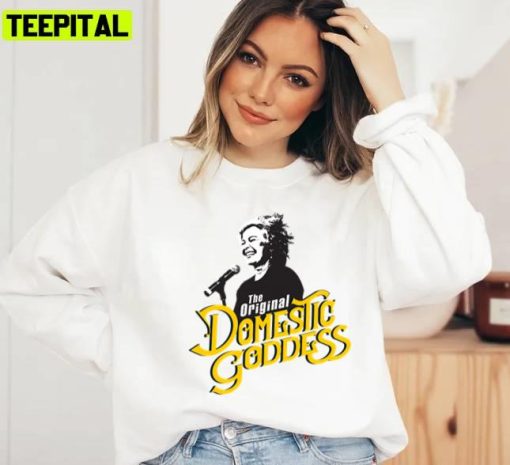 Roseanne Barr The Original Domestic Goddess Relaxed Fit Unisex T-Shirt