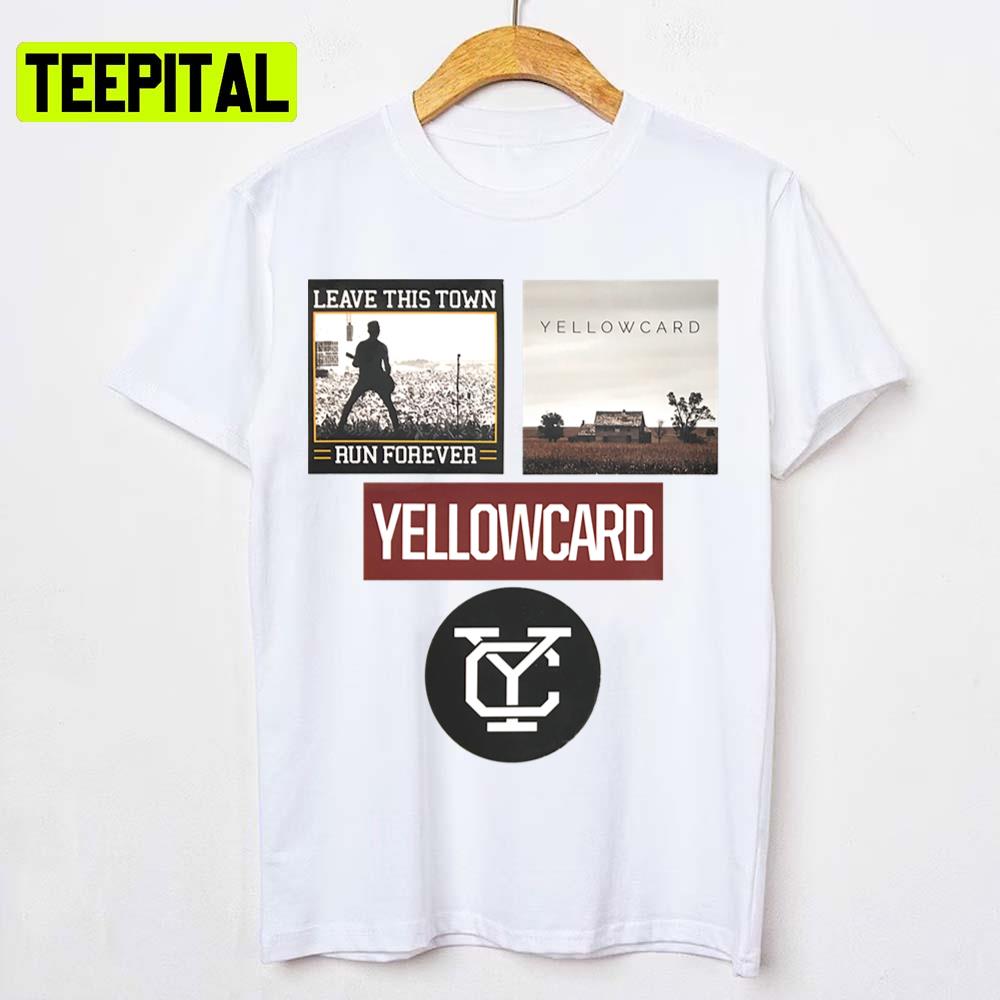 Run 4ever Yellowcard Band Unisex T-Shirt