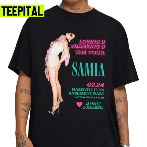 Samia Loving U Thanking U The Tour Weyes Blood Unisex Sweatshirt