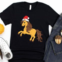 Santa Horse Christmas T-Shirt