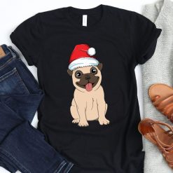 Santa Pug Christmas T-Shirt