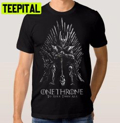 Sauron On The Iron Throne The Lord Of The Rings Trending Unisex T-Shirt