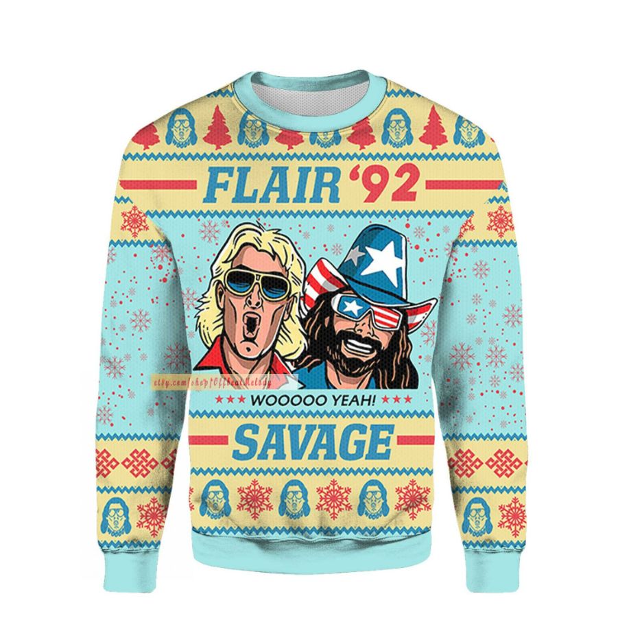Savage Ugly Xmas Christmas Sweater
