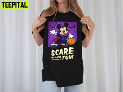 Scare Up Some Fun Mickey Mickey Mouse Halloween Unisesx T-Shirt