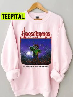 Scarecrow Goosebumps Retro Halloween Trending Unisex Sweatshirt