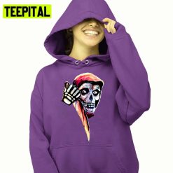 Scary Design Misfits Grim Reaper Hoodie