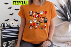 Scary Halloween Symbol Halloween Ghost Trending Unisex T-Shirt