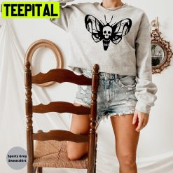 Scary Movie Death Moth Halloween Trending Unisex Sweatshirt