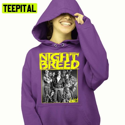 Scary Movie For Halloween Nightbreed Retro Hoodie