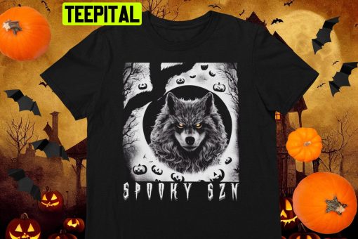 Scary Werewolf Spooky Halloween Trending Unisex T-Shirt