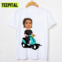 Schlanket Riding A Bike Meme Unisex T-Shirt