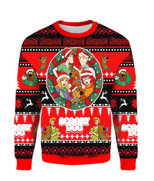 Scooby Doo Characters Ugly 3D Christmas Sweater