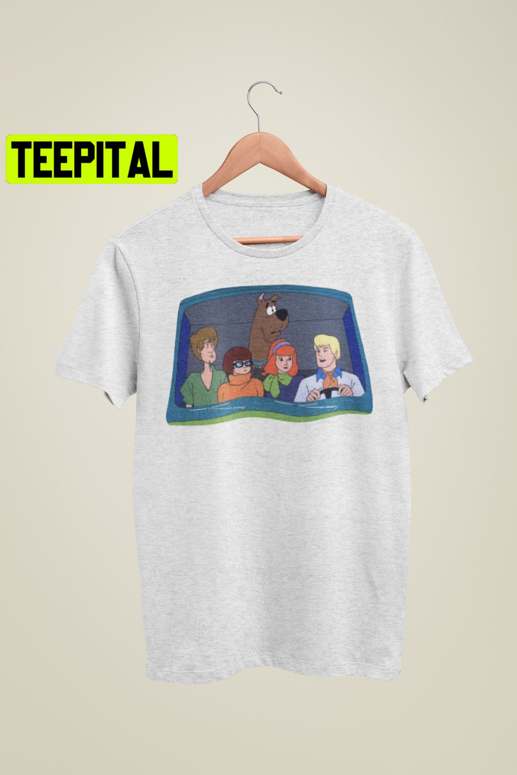 Scooby-Doo Classic Van Scene Trending Unisex T-Shirt