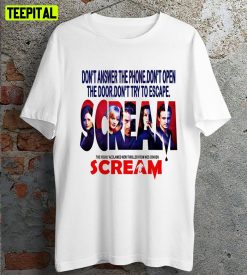 Scream Horror Film Retro Design T-Shirt