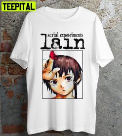 Serial Experiments Lain Retro Design T-Shirt