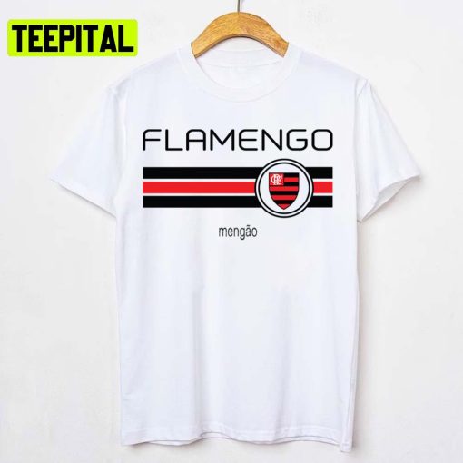 Serie A Flamengo Home Red Logo Unisex T-Shirt