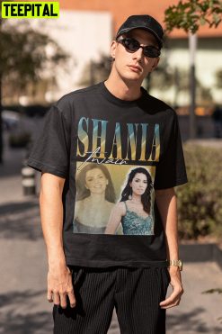 Shania Twain Singer Pop Retro Retro Design T-Shirt