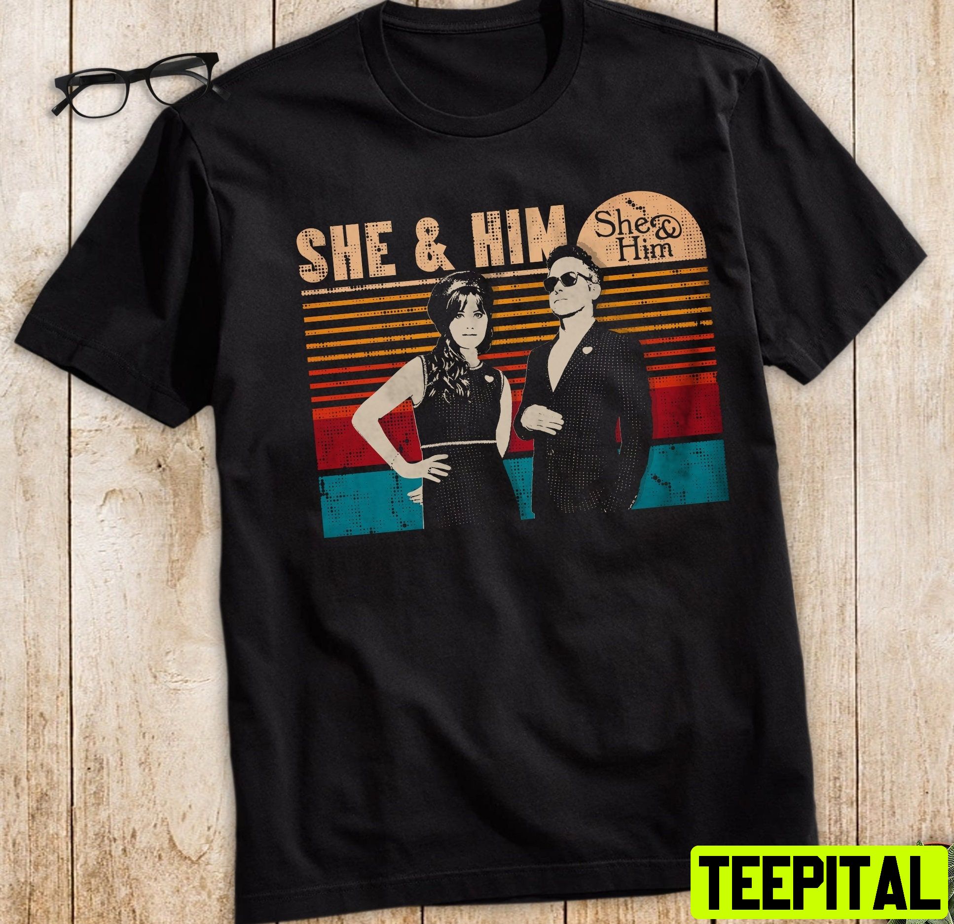 She & Him She And Him Duo Tour She Concert 2022 Unisex T-Shirt