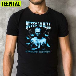 Silence Of The Lambs Buffalo Bill Hose Scary Movie Retro Design T-Shirt