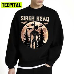 Siren Head Horror Design For Halloween Unisex Sweatshirt