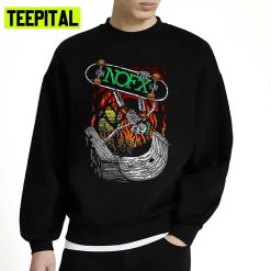 Skate Nofx Horror Design Music Unisex Sweatshirt