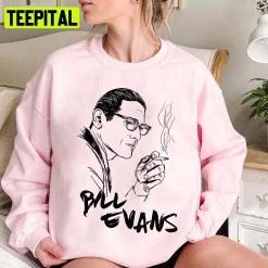 Sketch Design Bill Evans Jazz Music Unisex Sweatshirt