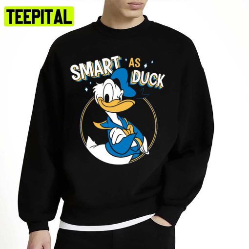 Smart As Duck Donald Duck Unisex Sweatshirt