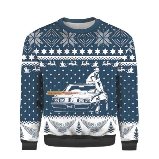 Smokey and the Bandit Christmas Ugly Sweater