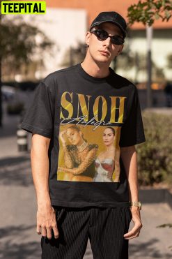 Snoh Aalegra Rap 90’s Portrait Retro Design T-Shirt