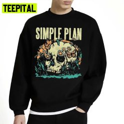 Sp Skull Illustration Simple Plan Unisex Sweatshirt