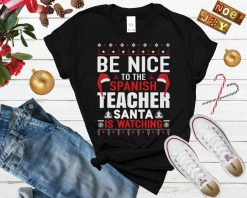 Spanish Teacher Ugly Xmas Shirt