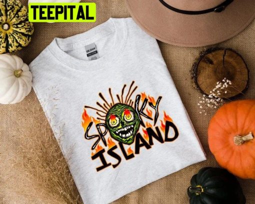 Spooky Island Vintage Spooky Island Scooby Doo Collage Trending Unisex T-Shirt