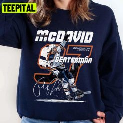 Sport Art Connor Mcdavid Icon Design Edmonton Oilers Unisex Sweatshirt