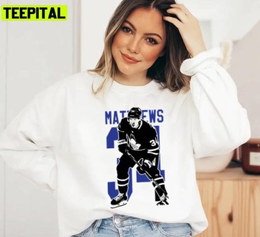 Sports Design Ice Hockey Auston Matthews Unisex T-Shirt