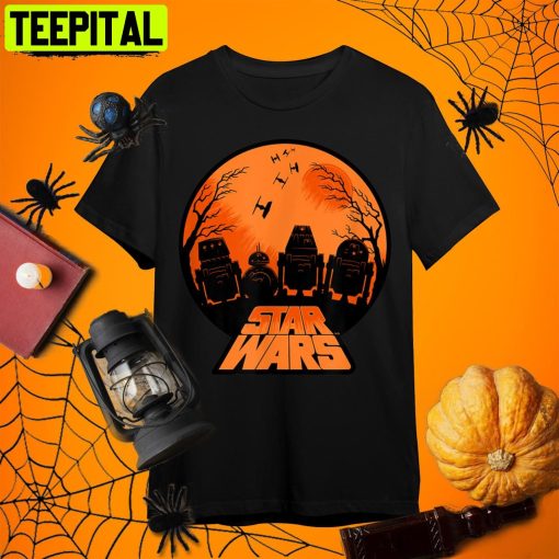 Star Wars Astromech Droid Halloween Retro Art Unisex T-Shirt