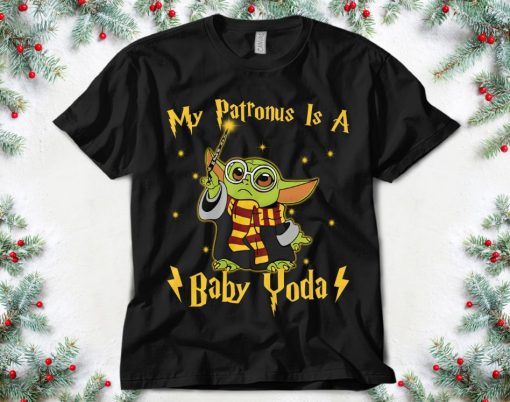 Star Wars Baby Yoda My Patronus Xmas Shirt