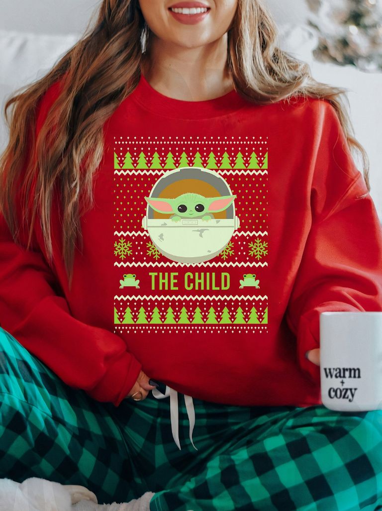 Star Wars Christmas Baby Yoda The Child Ugly Sweatshirt