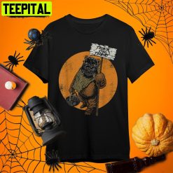 Star Wars Ewok As Darth Vader Halloween Retro Art Unisex T-Shirt