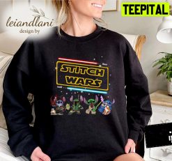 Star Wars Funny Lilo And Star Wars Yoda Stitch Sweatshirt