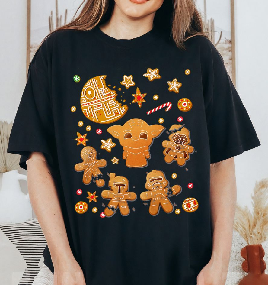 Star Wars Gingerbread Christmas T-Shirt
