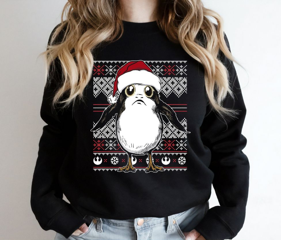 Star Wars Porg Ugly Christmas Sweatshirt