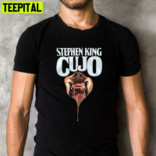 Steven King Cujo Scary Movie Retro Design T-Shirt