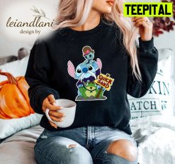 Stitch And Scrump Quick Sand Haunted Mansion Horror Disney Sweatshirt