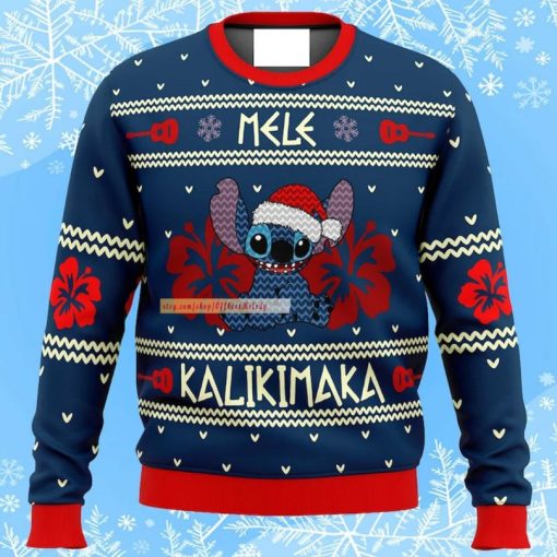 Stitch Kalikimaka Ugly Christmas Sweater