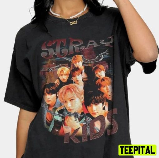 Stray Kid Fan Hyunjin Kpop Member Korean Unisex T-Shirt