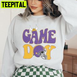 Sunday Football Vintage 80s Minnesota Vikings Nfl Football Trending Unisex Sweatshirt