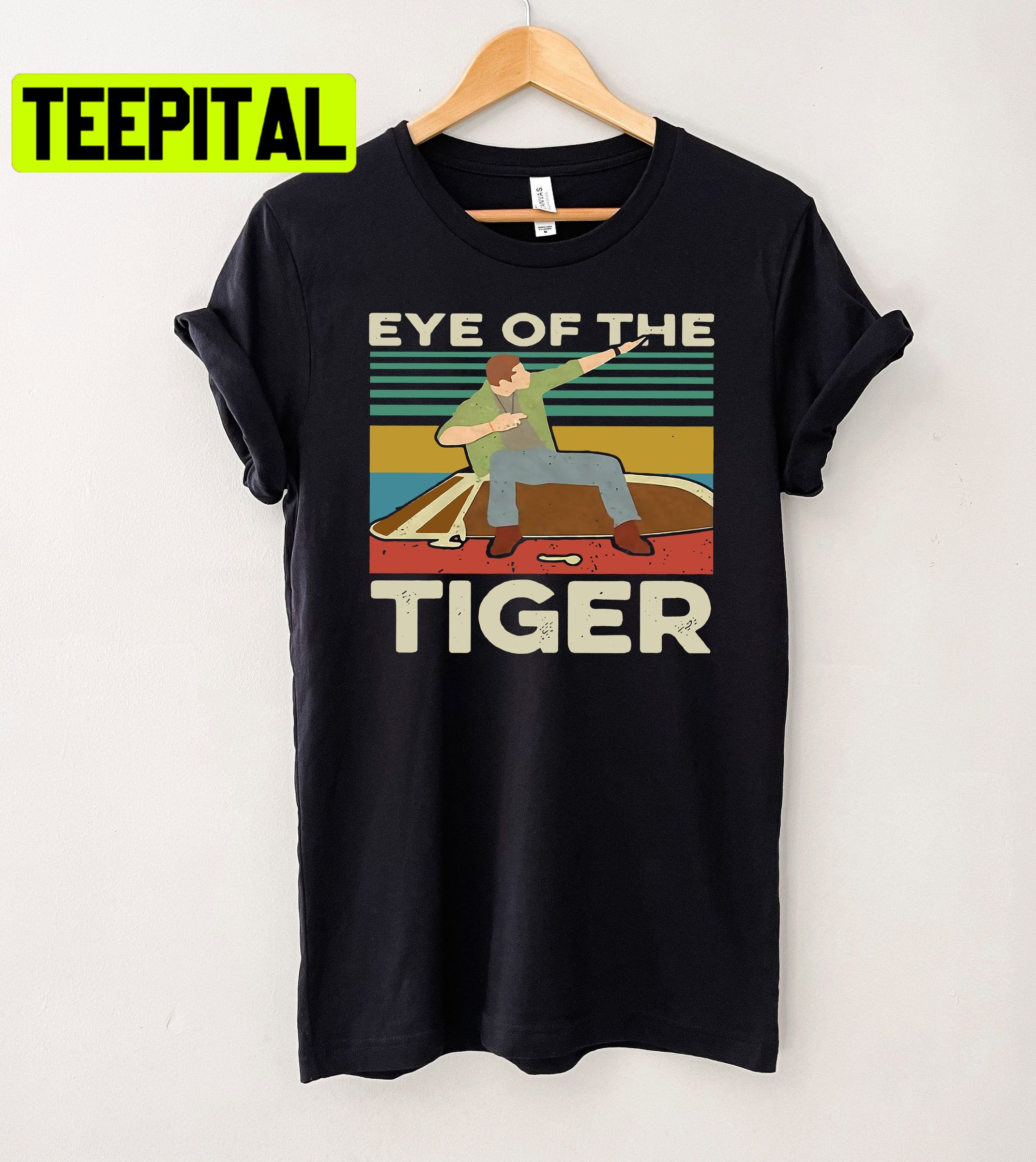 Supernatural Dean Winchester Eye Of The Tiger Vintage Trending Unisex T-Shirt
