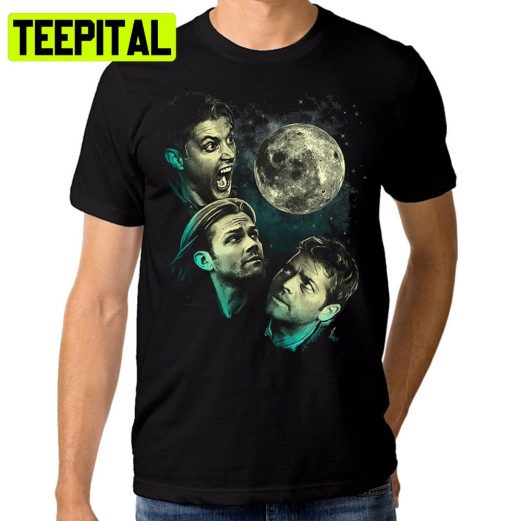 Supernatural Full Moon Sam And Dean Winchester Trending Unisex T-Shirt