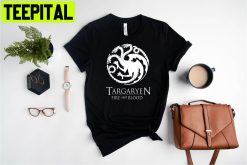 Targaryen Fire And Blood House Targaryen Khaleesi Mother Of Dragons Unisex T-Shirt