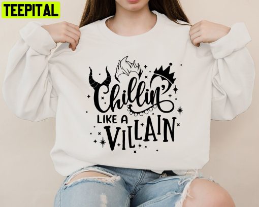 Team Villians Witch Villain Villain Disney Sweatshirt